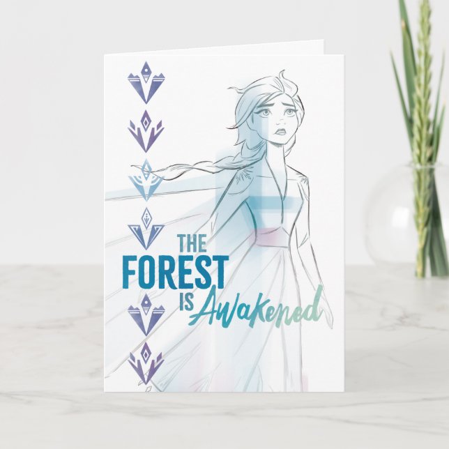 Frozen 2: The Forest Is Awakened Card (Front)