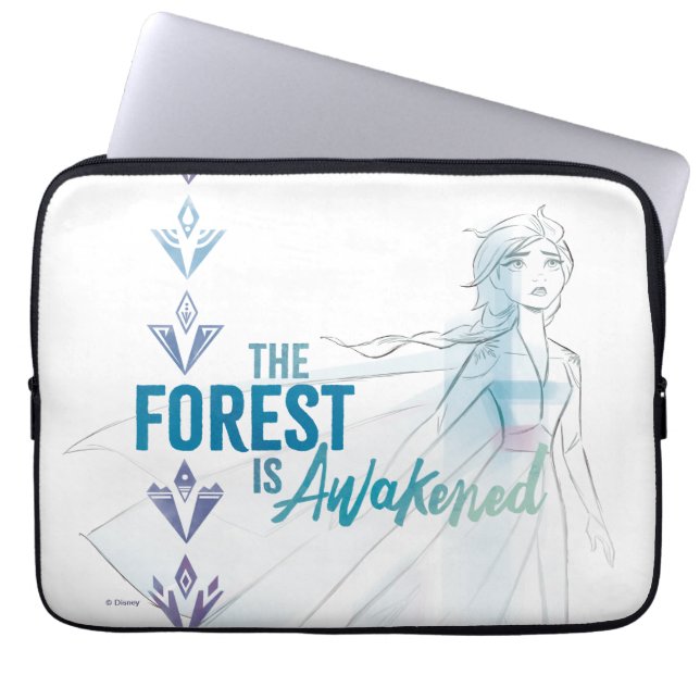 Frozen 2: The Forest Is Awakened Laptop Sleeve (Front)