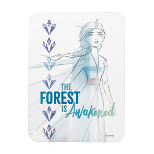 Frozen 2: The Forest Is Awakened Magnet