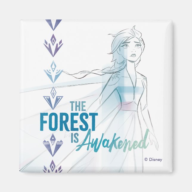 Frozen 2: The Forest Is Awakened Magnet (Front)