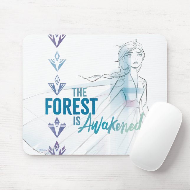 Frozen 2: The Forest Is Awakened Mouse Pad (With Mouse)