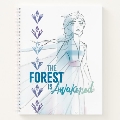 Frozen 2 The Forest Is Awakened Notebook