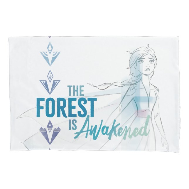 Frozen 2: The Forest Is Awakened Pillow Case (Front)