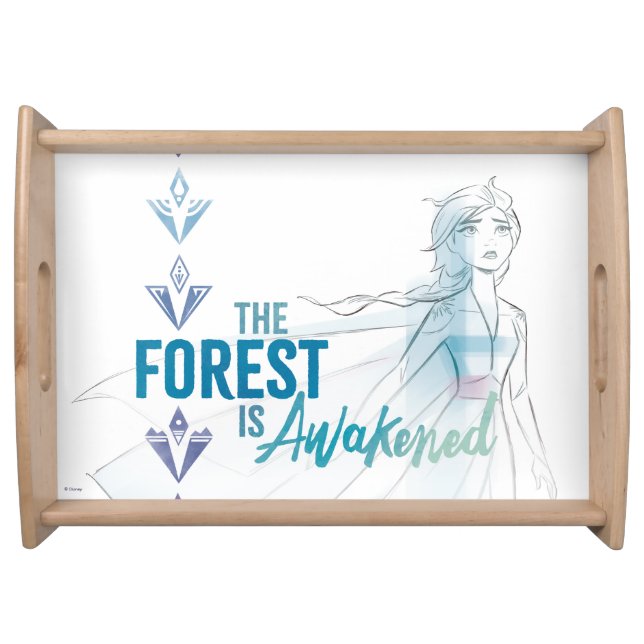 Frozen 2: The Forest Is Awakened Serving Tray (Front)