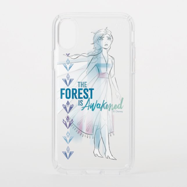 Frozen 2: The Forest Is Awakened Speck iPhone XS Case (Front)