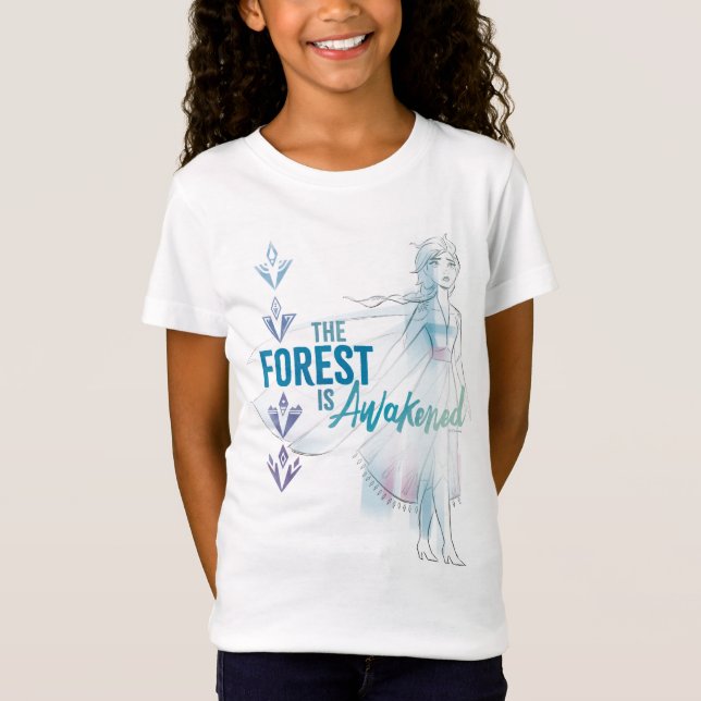 Frozen 2: The Forest Is Awakened T-Shirt (Front)