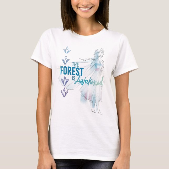 Frozen 2: The Forest Is Awakened T-Shirt (Front)