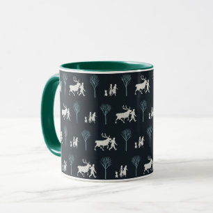 Frozen 2: Walking Through Birch Trees Pattern Mug