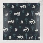 Frozen 2: Walking Through Birch Trees Pattern Trinket Tray