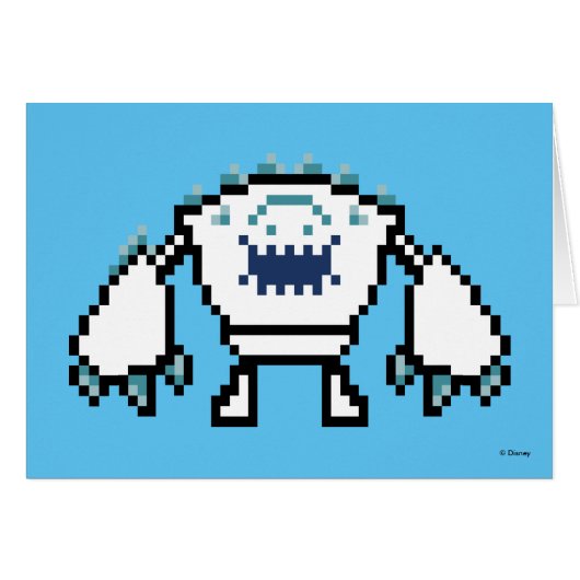 Frozen | 8-Bit Marshmallow Cards (Front Horizontal)