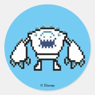 Frozen   8-Bit Marshmallow Classic Round Sticker