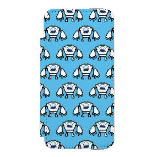Frozen   8-Bit Marshmallow Wallet Case For iPhone SE/5/5s