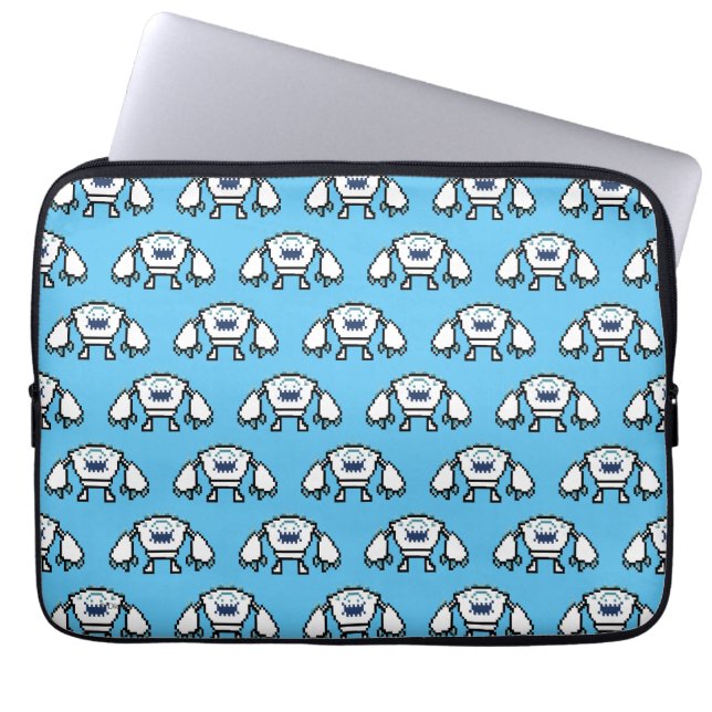 Frozen | 8-Bit Marshmallow Laptop Sleeve (Front)