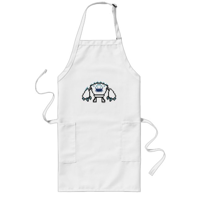 Frozen | 8-Bit Marshmallow Long Apron (Front)