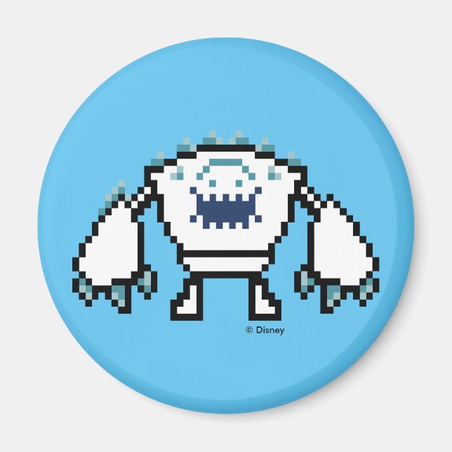 Frozen | 8-Bit Marshmallow Magnet (Front)