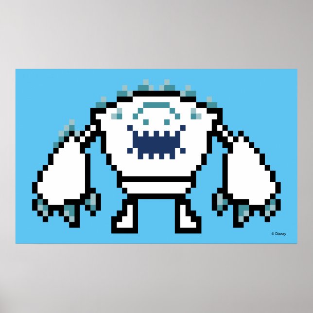 Frozen | 8-Bit Marshmallow Poster (Front)
