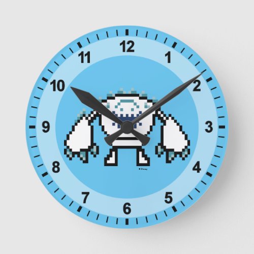 Frozen  8_Bit Marshmallow Round Clock