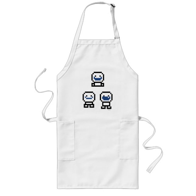Frozen | 8-Bit Snowgies 2 Long Apron (Front)