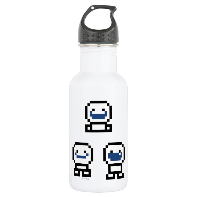 Frozen | 8-Bit Snowgies 2 Stainless Steel Water Bottle (Front)