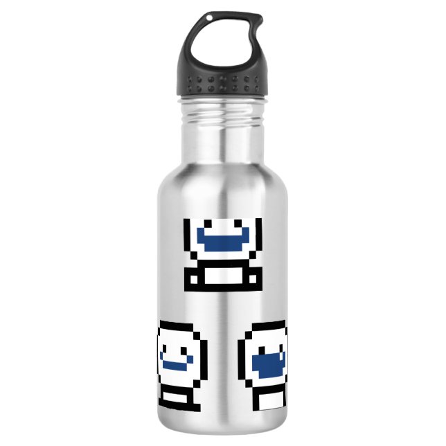 Frozen | 8-Bit Snowgies 2 Water Bottle (Front)