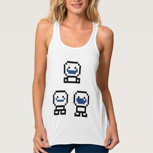 Frozen | 8-Bit Snowgies 3 Tank Top (Front)