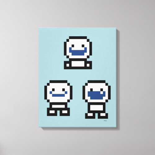 Frozen  8_Bit Snowgies 6 Canvas Print