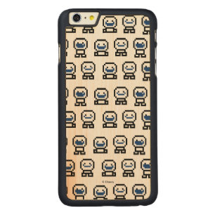 Frozen 8-Bit Snowgies Carved Maple iPhone 6 Plus Slim Case