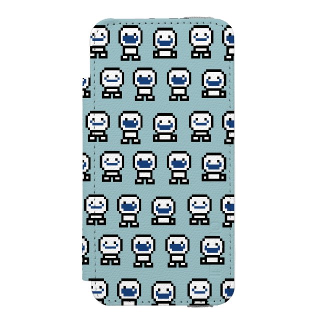 Frozen | 8-Bit Snowgies Incipio iPhone Wallet Case (Folio Front)