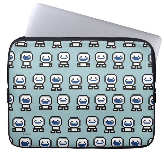 Frozen | 8-Bit Snowgies Laptop Sleeve (Front)