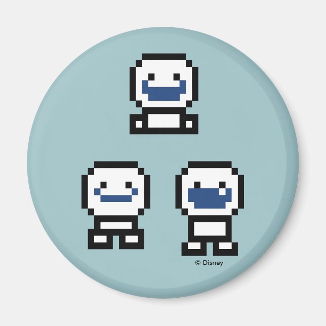 Frozen | 8-Bit Snowgies Magnet (Front)