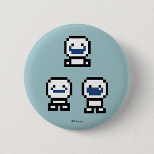 Frozen 8-Bit Snowgies Pinback Button