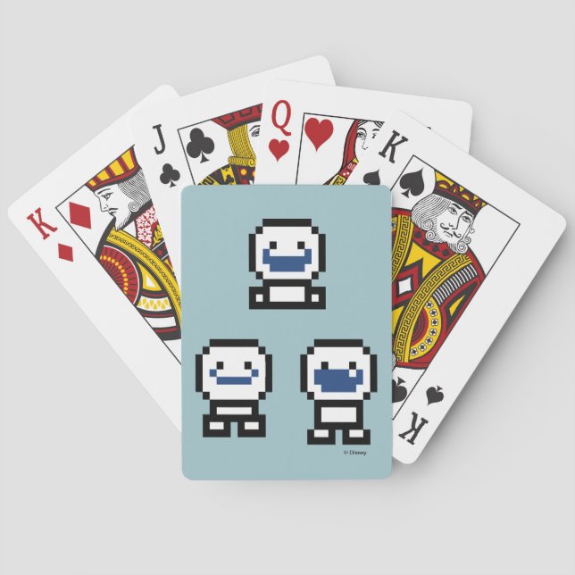Frozen | 8-Bit Snowgies Playing Cards (Back)