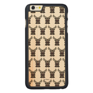 Frozen 8-Bit Sven Carved Maple iPhone 6 Plus Slim Case