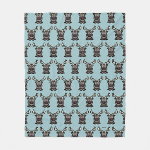 Frozen 8-Bit Sven Fleece Blanket