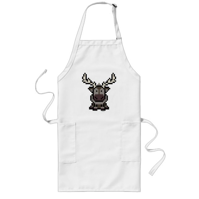 Frozen | 8-Bit Sven Long Apron (Front)