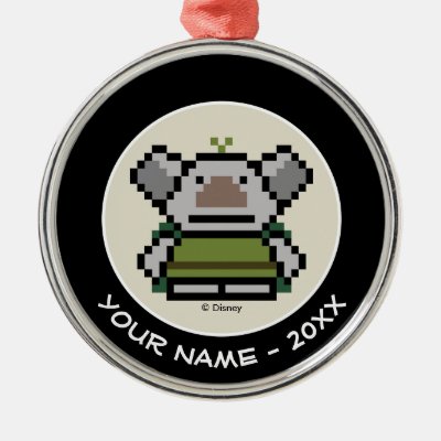 Frozen | 8-Bit Troll Add Your Name Metal Ornament