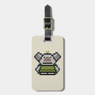 Frozen 8-Bit Troll Luggage Tag