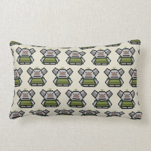 Frozen 8-Bit Troll Lumbar Pillow