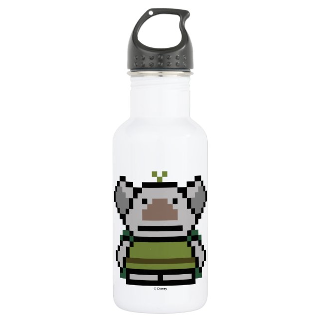 Frozen | 8-Bit Troll Water Bottle (Front)