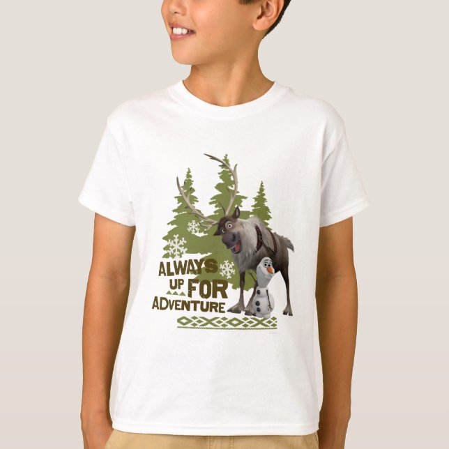 Frozen | Always up for Adventure T-Shirt (Front)