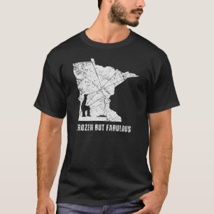 Frozen and Fabulous Ice Fishing T-Shirt