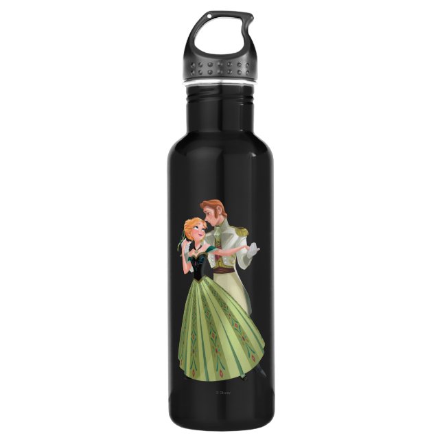 Frozen | Anna and Hans Stainless Steel Water Bottle (Front)