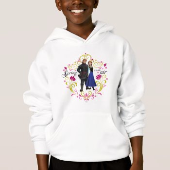 Frozen | Anna And Kristoff - Springtime Hoodie by frozen at Zazzle