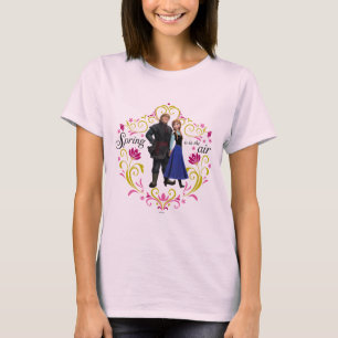 Frozen Anna and Kristoff - Springtime T-Shirt