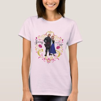 Frozen | Anna And Kristoff - Springtime T-shirt by frozen at Zazzle