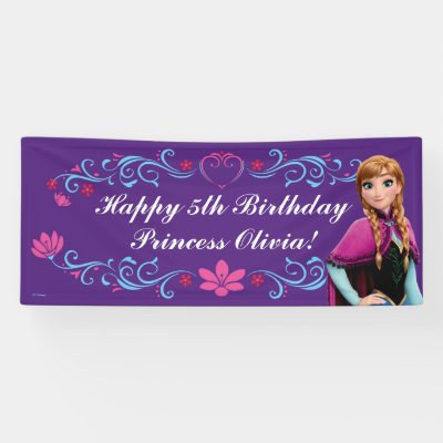 Frozen Anna Banner