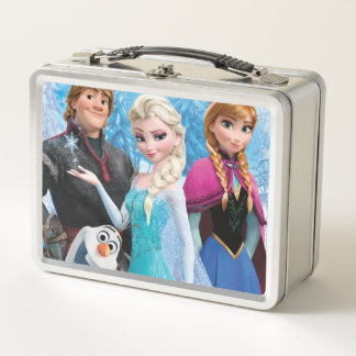 Frozen | Anna, Elsa, Kristoff and Ola Metal Lunch Box
