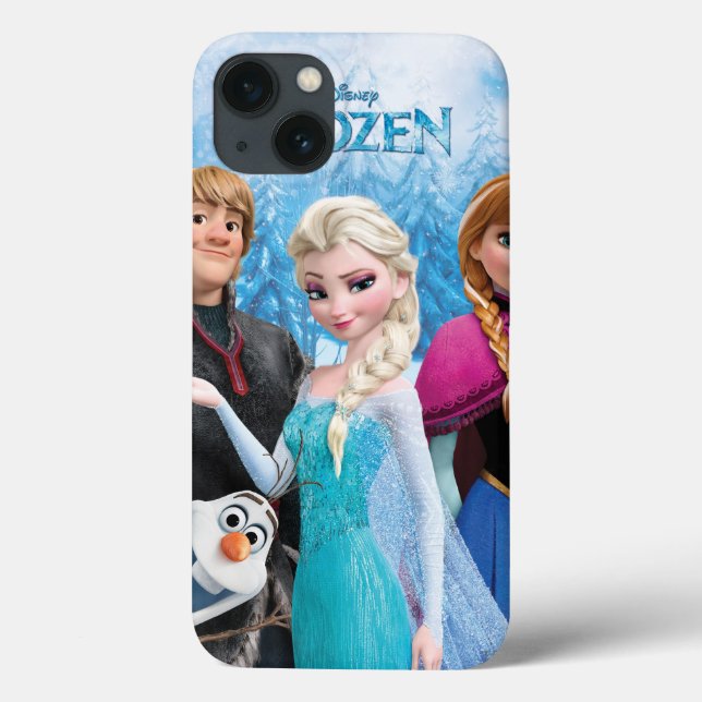 Frozen | Anna, Elsa, Kristoff and Olaf Case-Mate iPhone Case (Back)