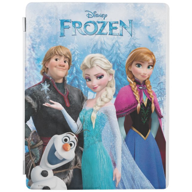 Frozen | Anna, Elsa, Kristoff and Olaf iPad Air Cover (Front)