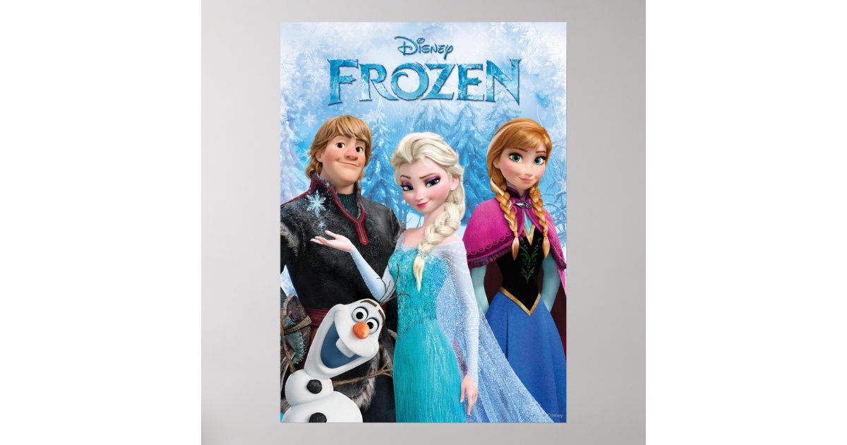 disney frozen poster olaf